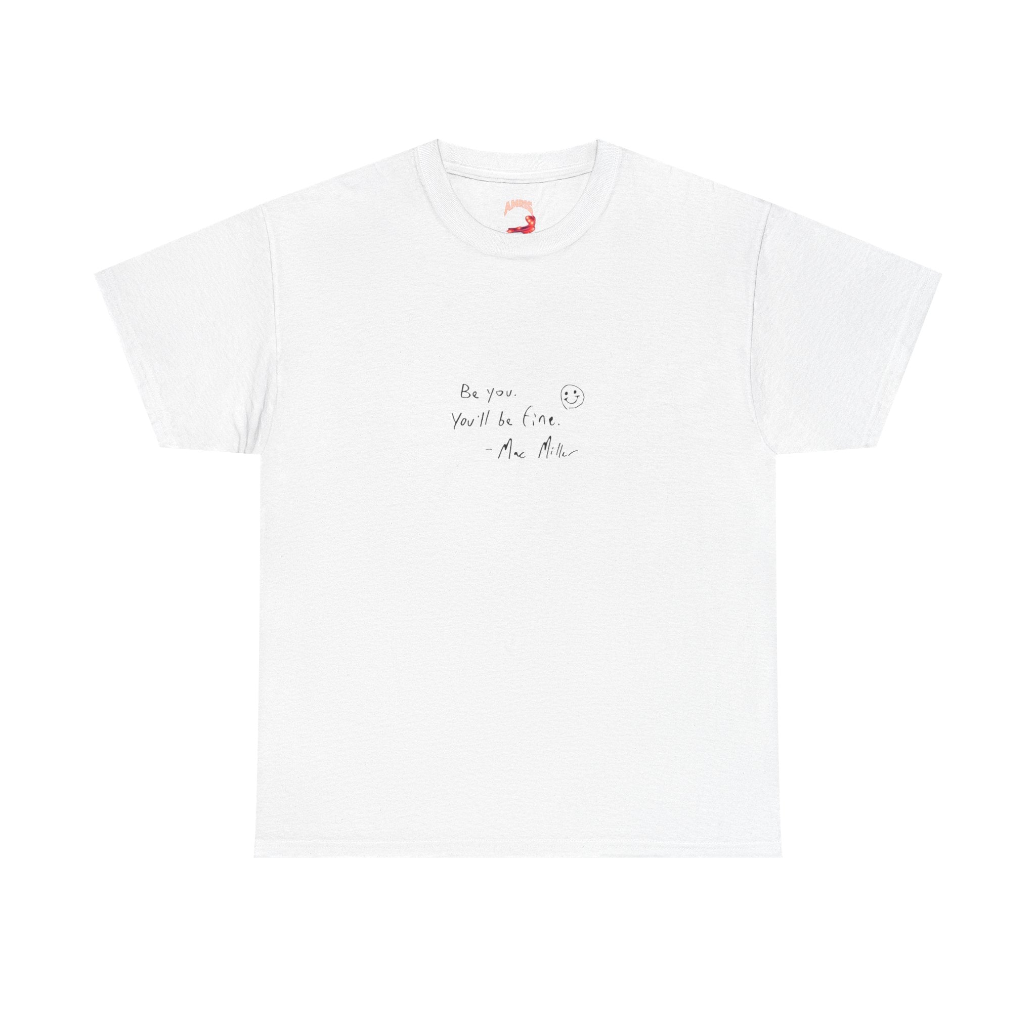 Graphic Tee — "What If It All Works Out" Handprint Design