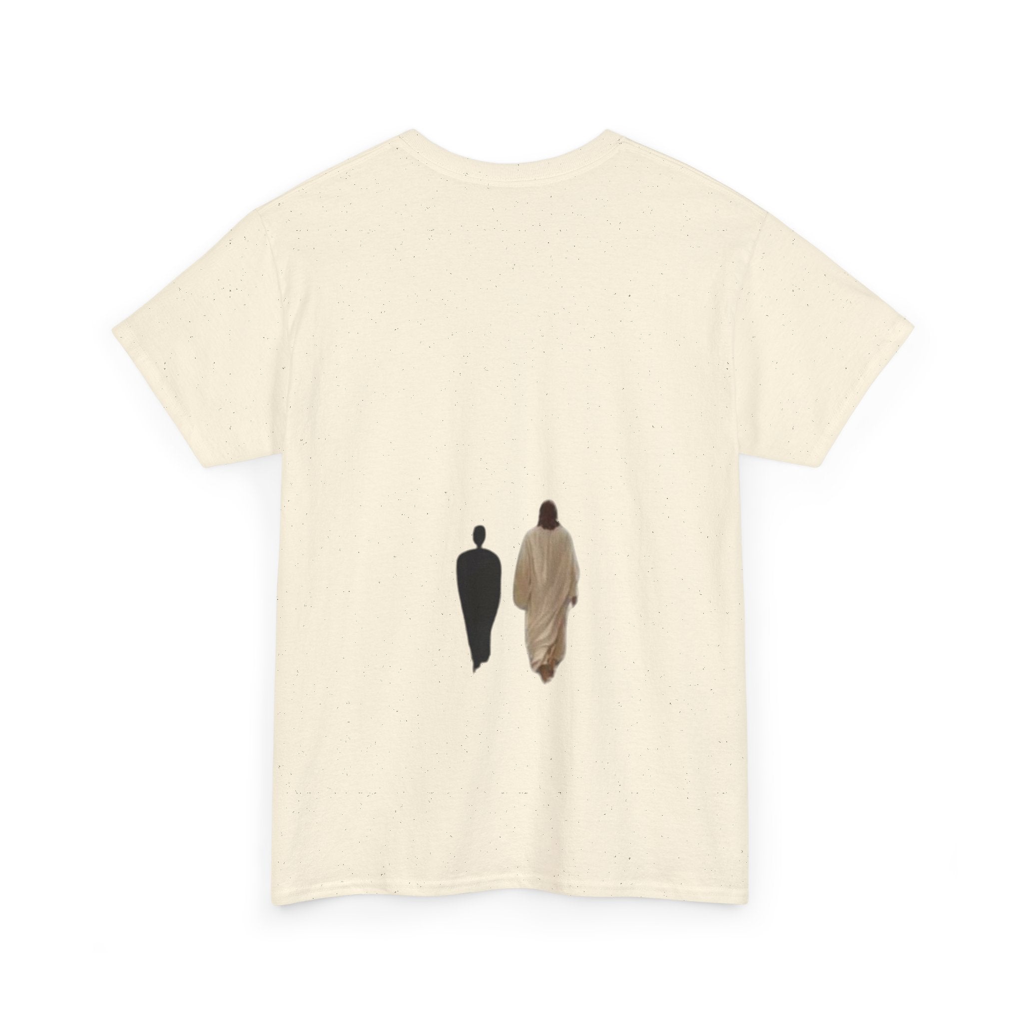 God's Plan Tee — Inspirational Christian Graphic T‑Shirt with Cross & Walk Design