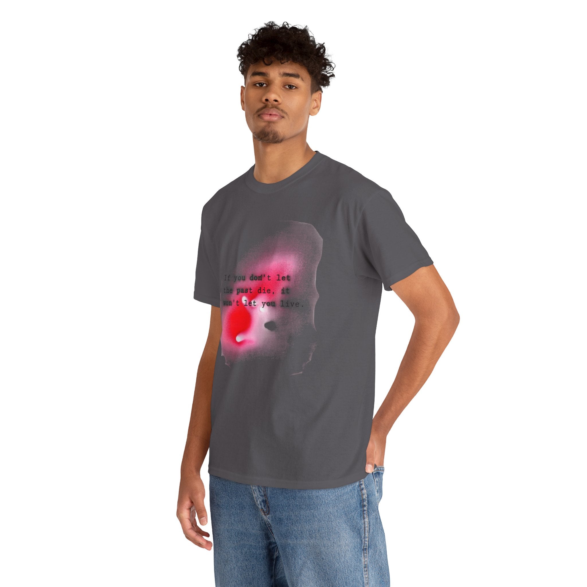 T-Shirt — Positive Message Graphic Tee ("Make Mistakes")
