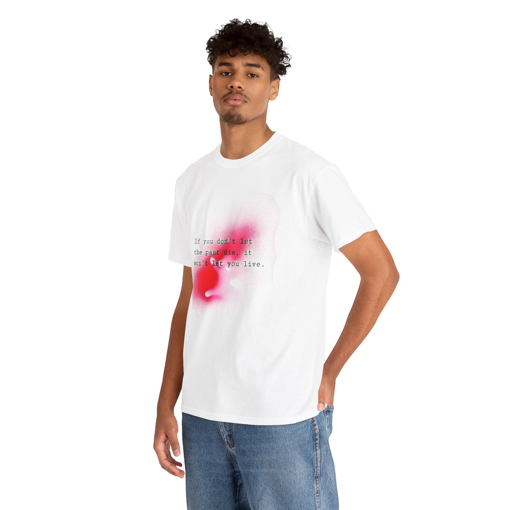 T-Shirt — Positive Message Graphic Tee ("Make Mistakes")