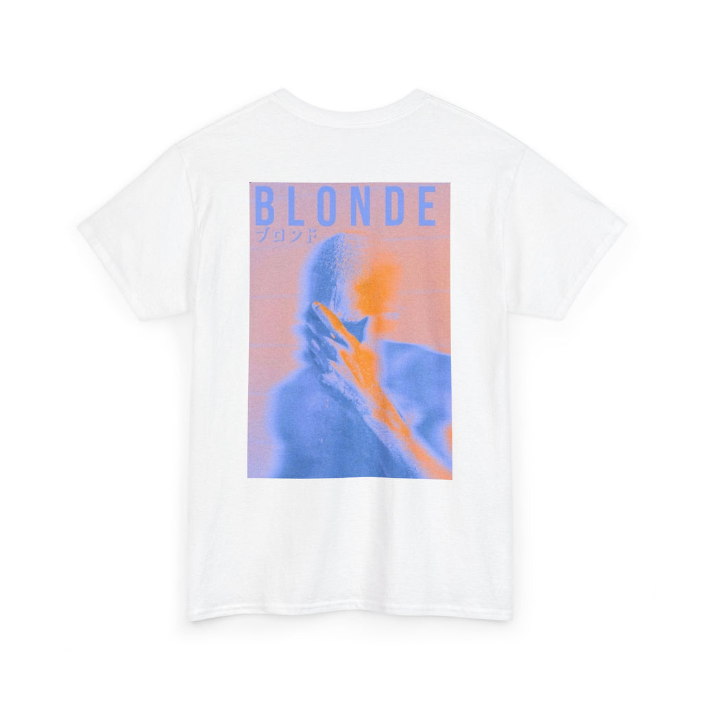 Kanye Silhouette Rapper Graphic T-Shirt — Pink Accent Microphone Design