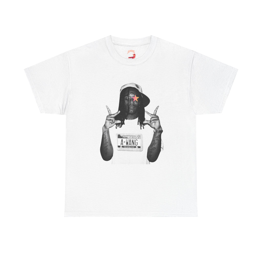 Vintage Rap Portrait Tee — A-Wang Graphic T-Shirt