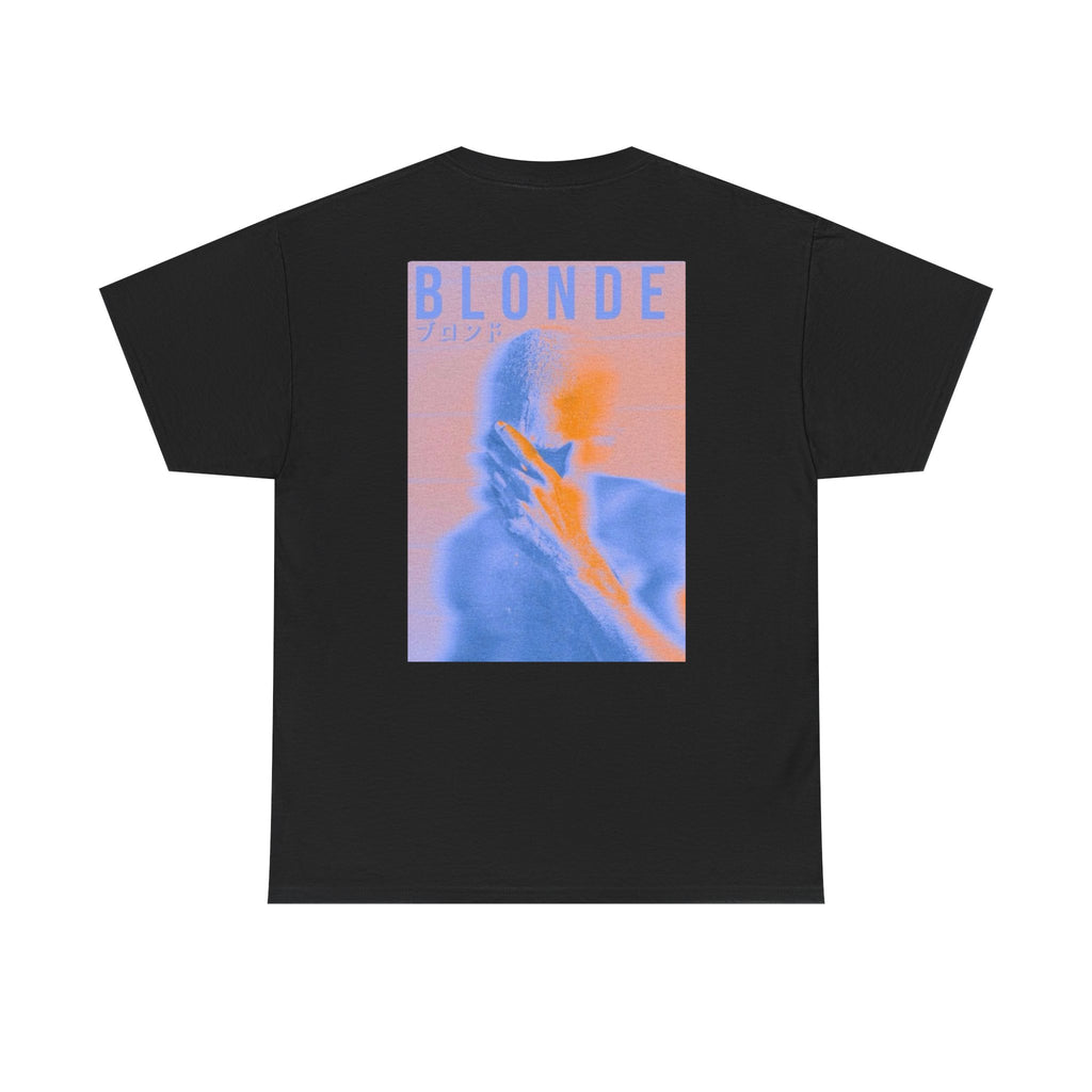 Kanye Silhouette Rapper Graphic T-Shirt — Pink Accent Microphone Design