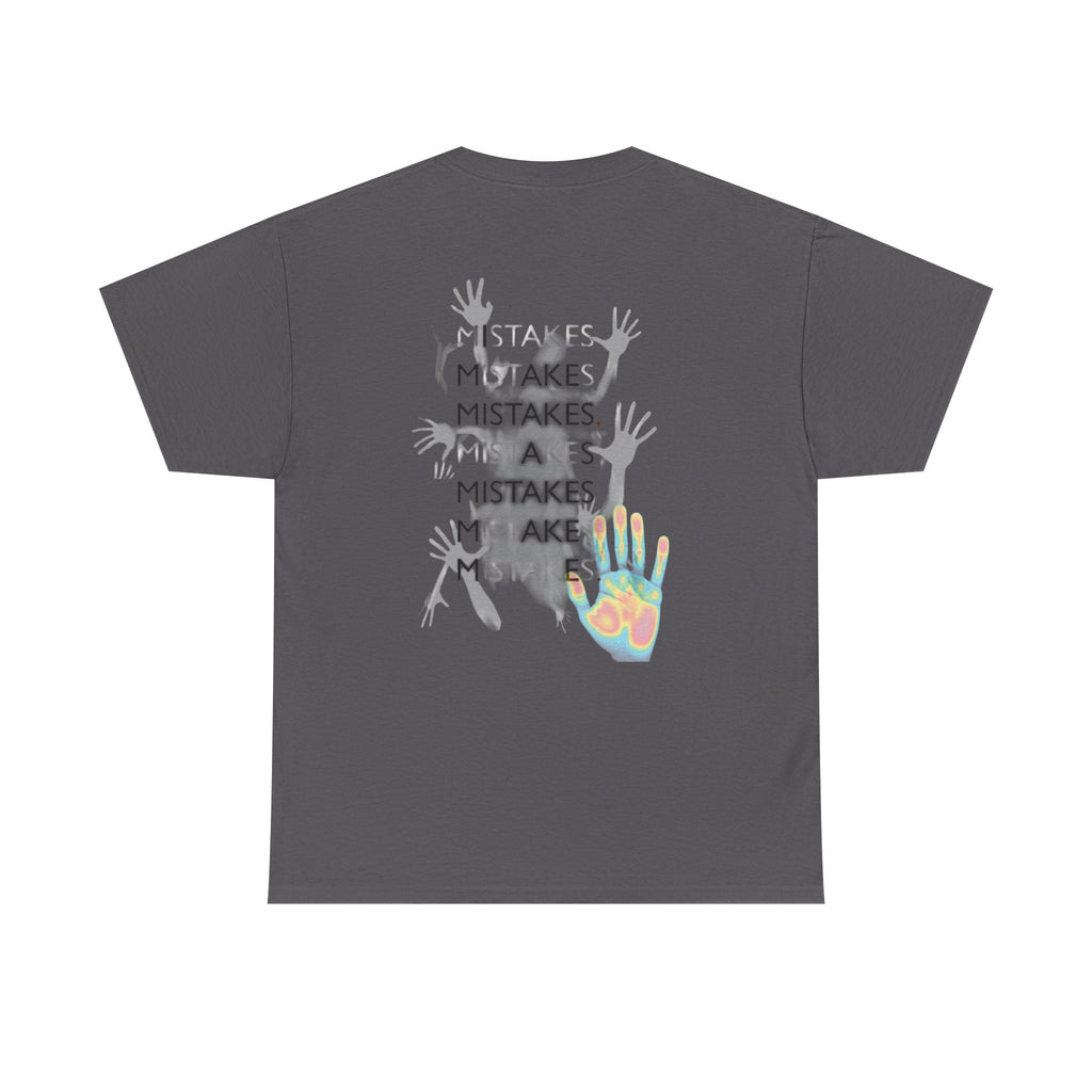 T-Shirt — Positive Message Graphic Tee ("Make Mistakes")