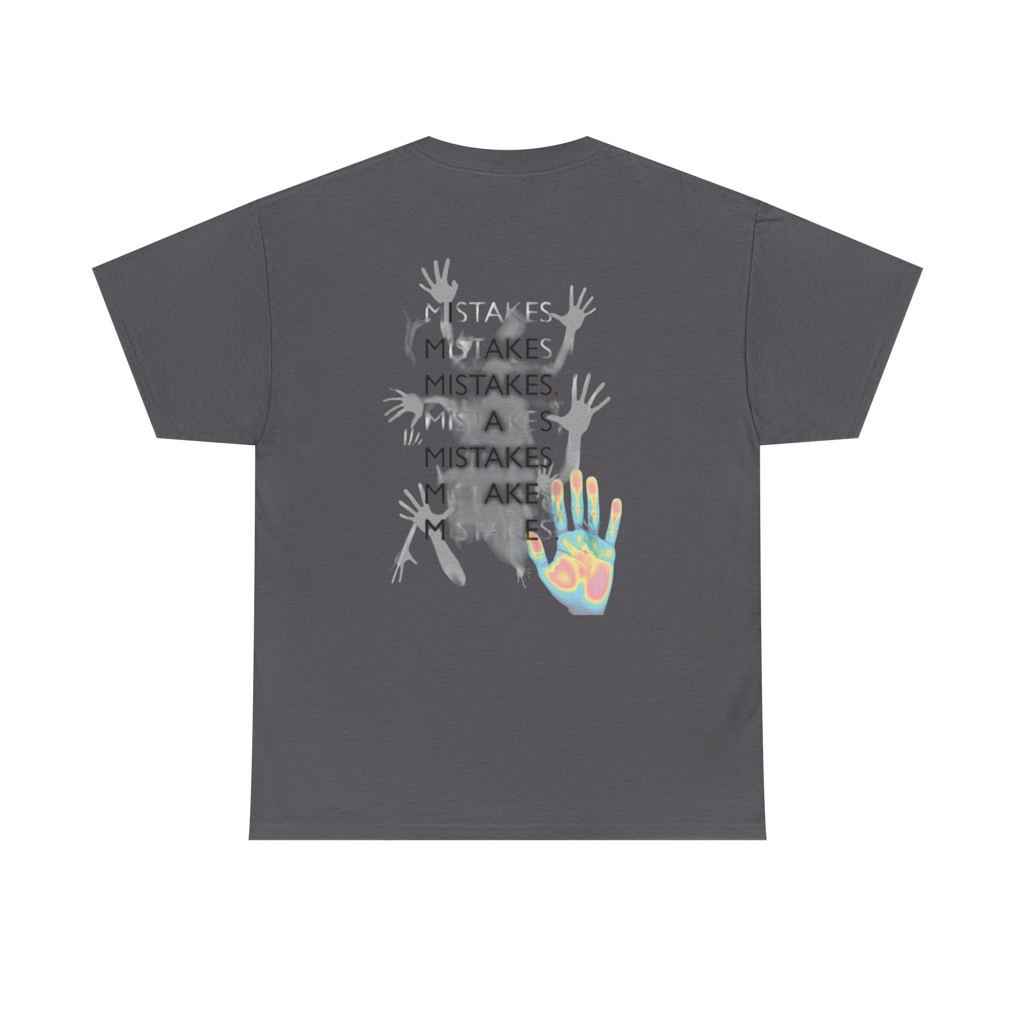 T-Shirt — Positive Message Graphic Tee ("Make Mistakes")