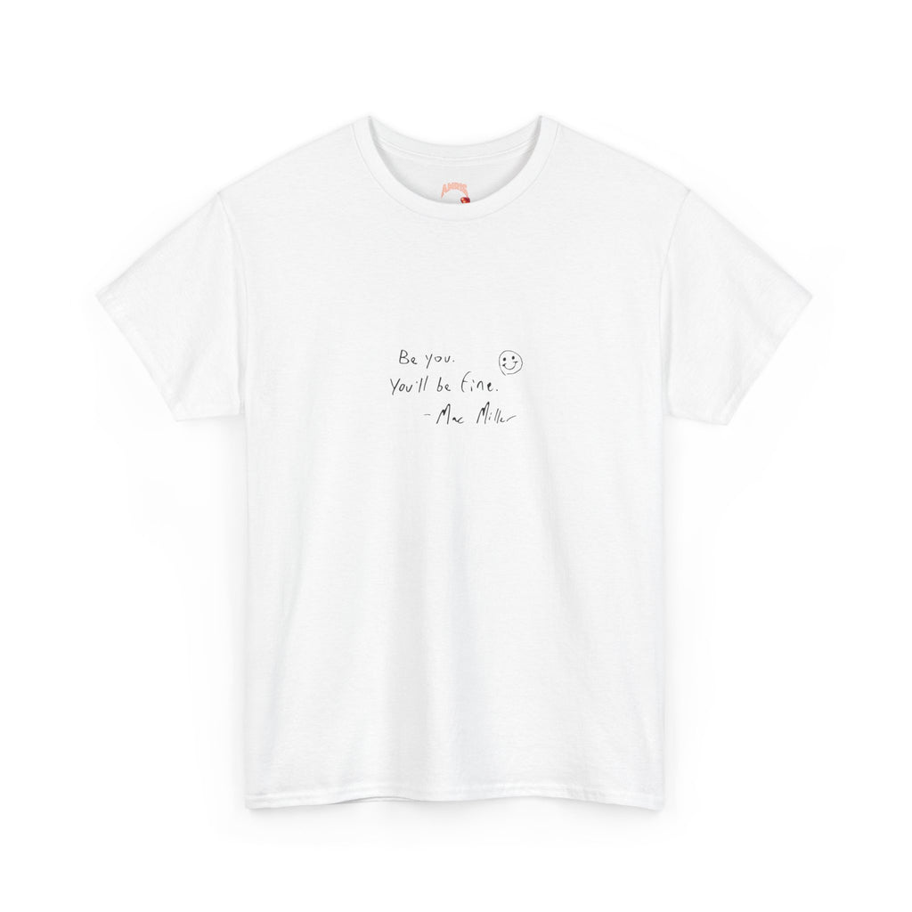 Graphic Tee — "What If It All Works Out" Handprint Design