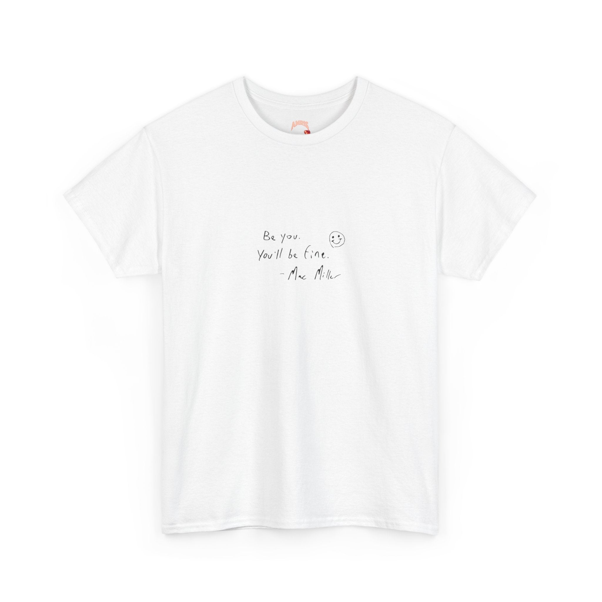 Graphic Tee — "What If It All Works Out" Handprint Design
