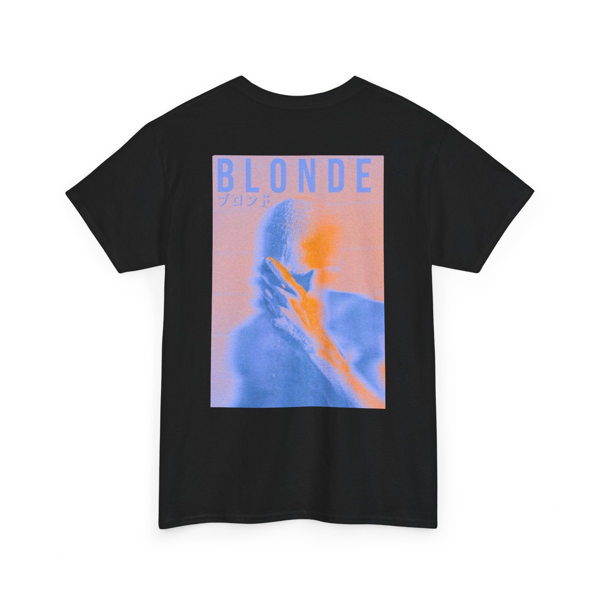 Kanye Silhouette Rapper Graphic T-Shirt — Pink Accent Microphone Design