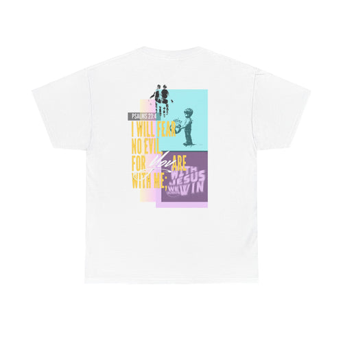 Christian Graphic Tee — "No Evil For Me" Inspirational Religious T-Shirt