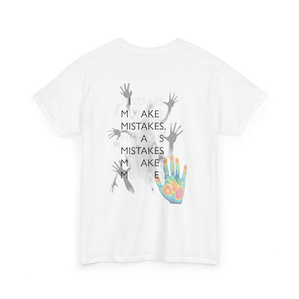 T-Shirt — Positive Message Graphic Tee ("Make Mistakes")